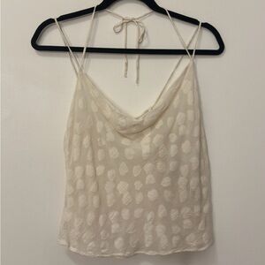 H&M Cream Backless Sleeveless Camisole